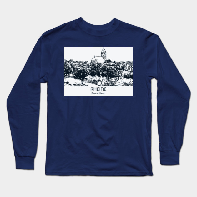 Rheine - Deutschland Long Sleeve T-Shirt by Lakeric