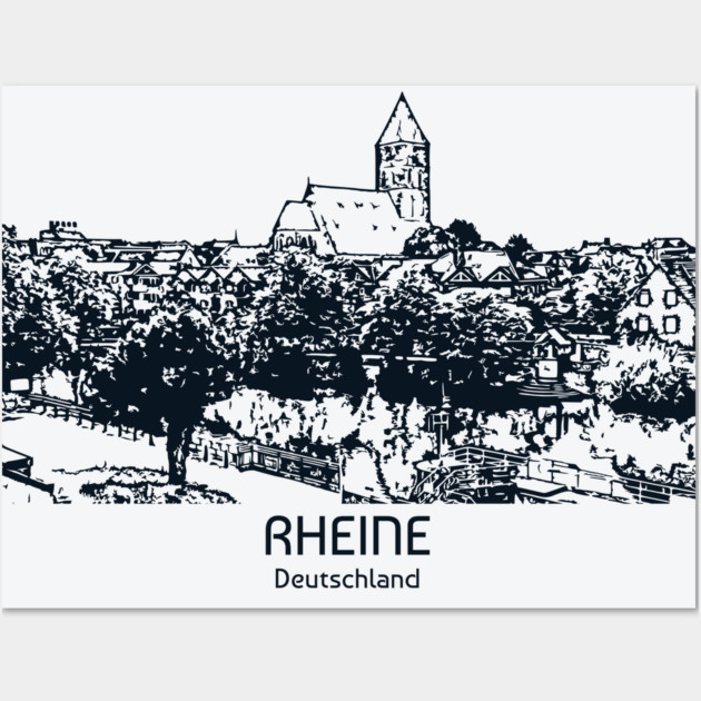 Rheine - Deutschland Wall Art by Lakeric