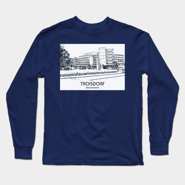 Troisdorf - Deutschland Long Sleeve T-Shirt by Lakeric