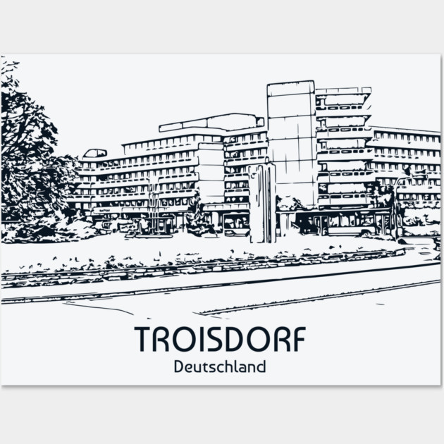 Troisdorf - Deutschland Wall Art by Lakeric