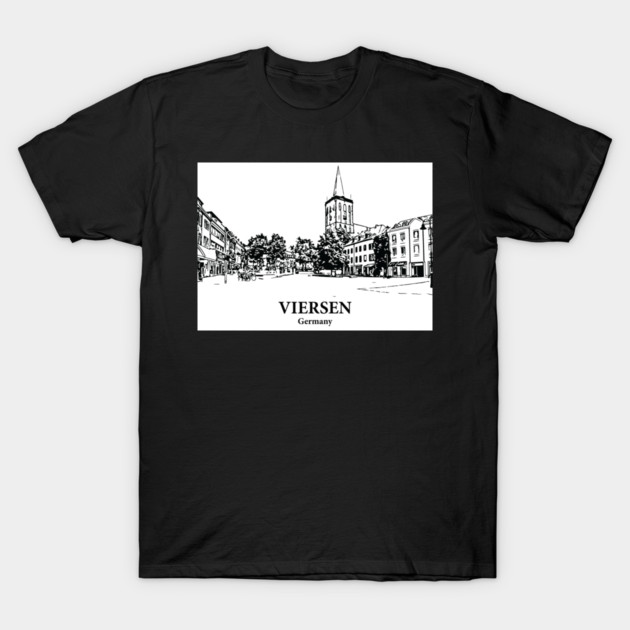 Viersen - Germany T-Shirt by Lakeric