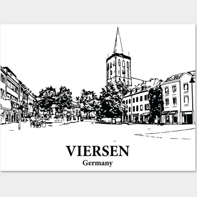 Viersen - Germany Wall Art by Lakeric