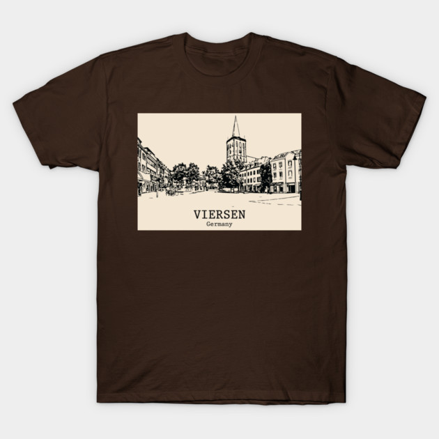 Viersen - Germany T-Shirt by Lakeric