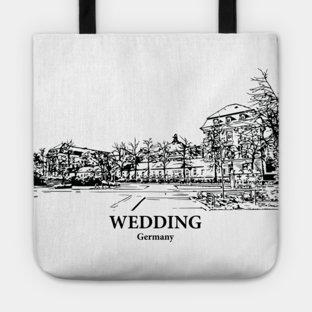 Wedding - Germany Tote by Lakeric
