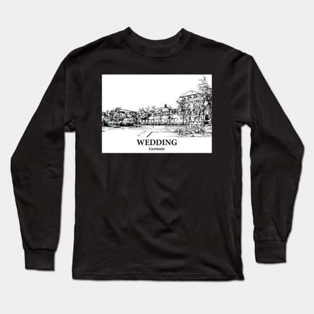 Wedding - Germany Long Sleeve T-Shirt by Lakeric