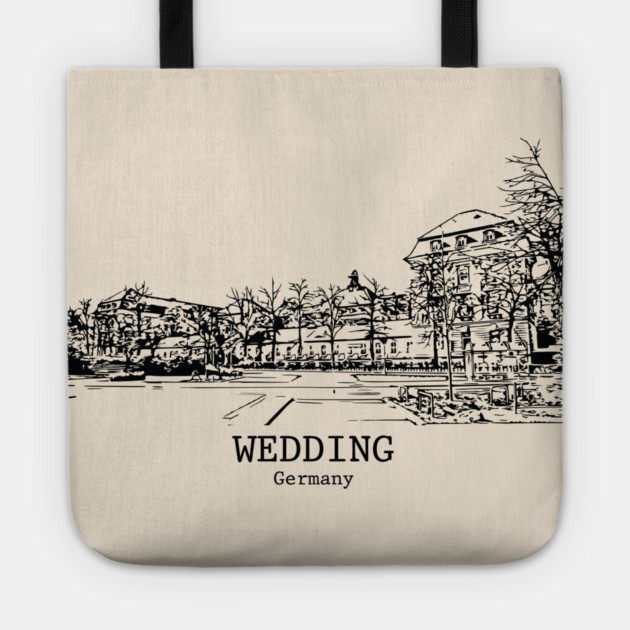 Wedding - Germany Tote by Lakeric