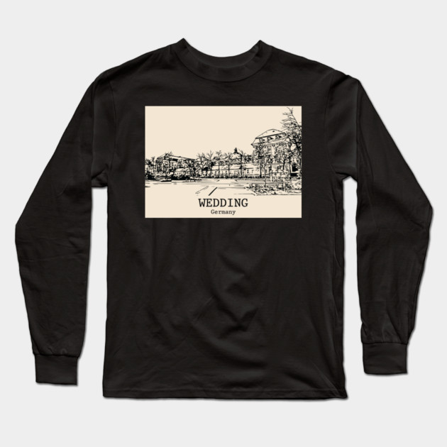 Wedding - Germany Long Sleeve T-Shirt by Lakeric