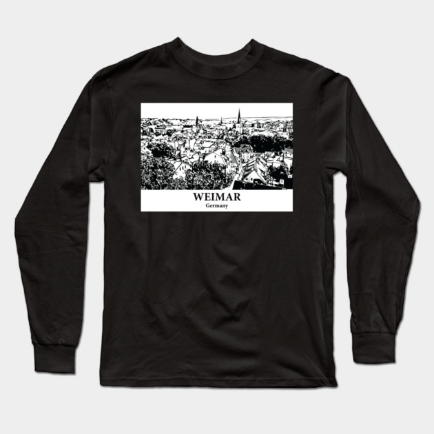 Weimar - Germany Long Sleeve T-Shirt by Lakeric
