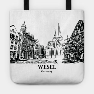 Wesel - Germany Tote