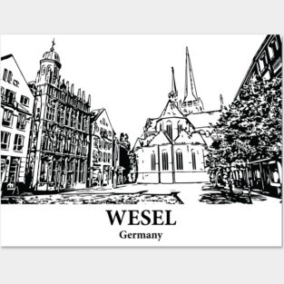 Wesel - Germany Posters and Art