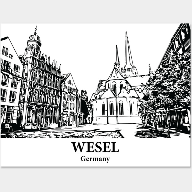 Wesel - Germany Wall Art by Lakeric