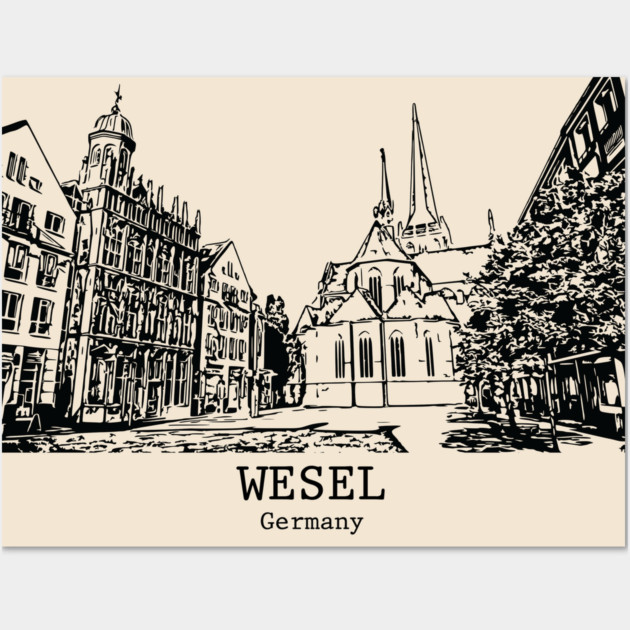 Wesel - Germany Wall Art by Lakeric