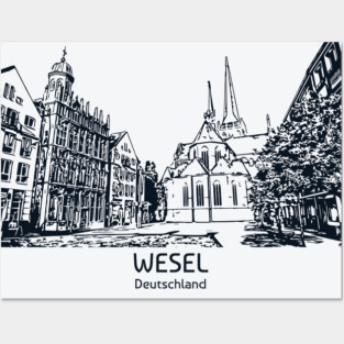 Wesel - Deutschland Posters and Art