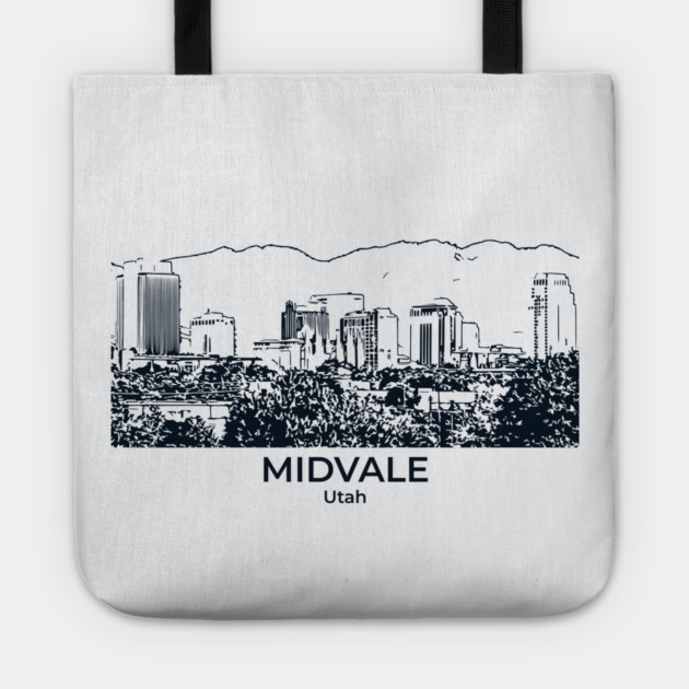 Midvale - Utah Tote by Lakeric