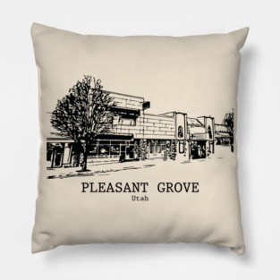 Pleasant Grove - Utah Pillow