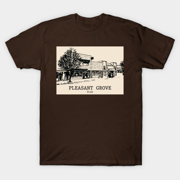 Pleasant Grove - Utah T-Shirt by Lakeric