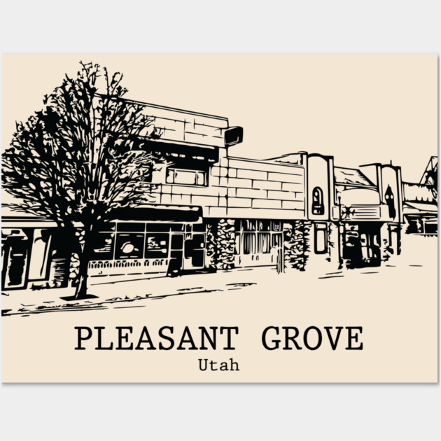Pleasant Grove - Utah Wall Art by Lakeric