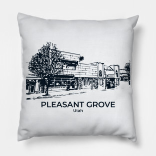 Pleasant Grove - Utah Pillow