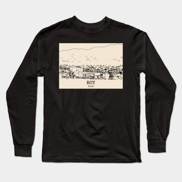 Roy - Utah Long Sleeve T-Shirt by Lakeric