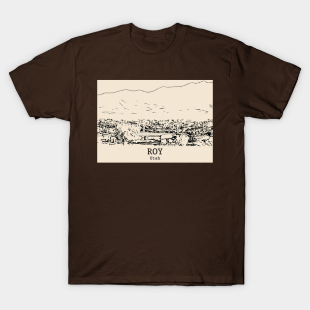 Roy - Utah T-Shirt by Lakeric