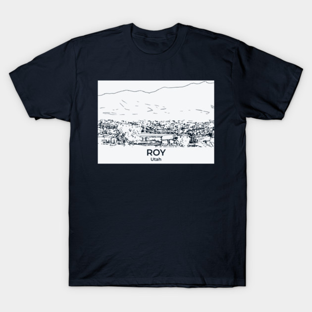 Roy - Utah T-Shirt by Lakeric