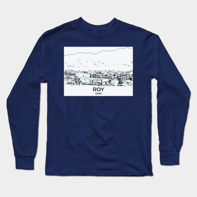 Roy - Utah Long Sleeve T-Shirt by Lakeric
