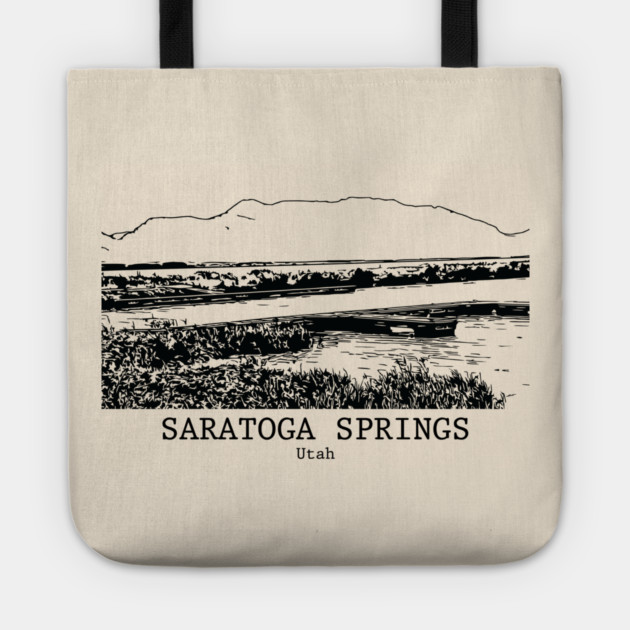 Saratoga Springs - Utah Tote by Lakeric