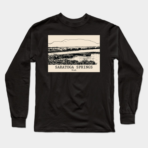 Saratoga Springs - Utah Long Sleeve T-Shirt by Lakeric