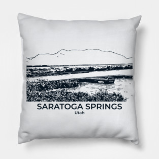 Saratoga Springs - Utah Pillow