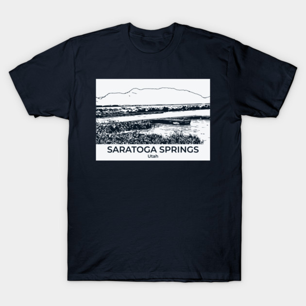 Saratoga Springs - Utah T-Shirt by Lakeric