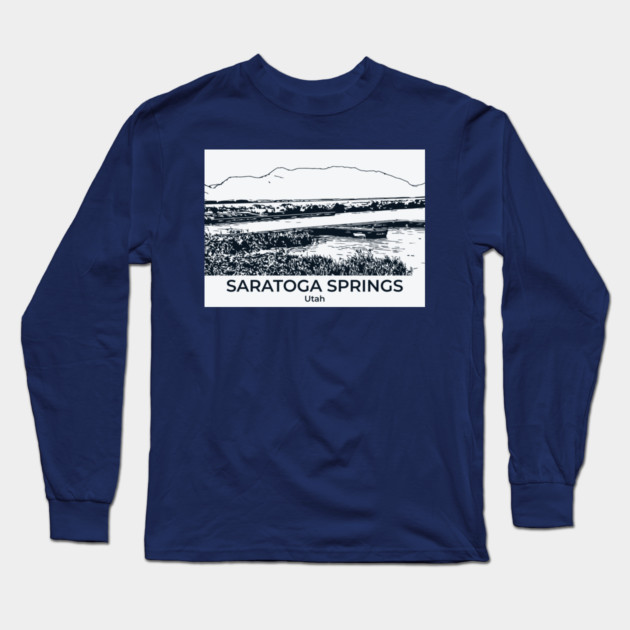 Saratoga Springs - Utah Long Sleeve T-Shirt by Lakeric