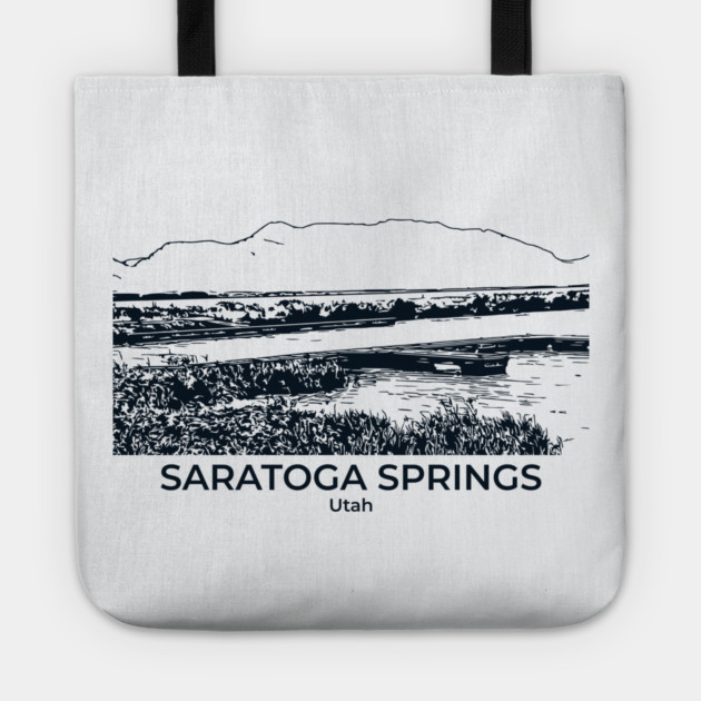 Saratoga Springs - Utah Tote by Lakeric