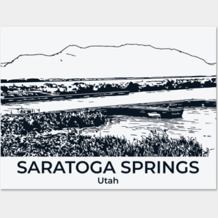 Saratoga Springs - Utah Posters and Art