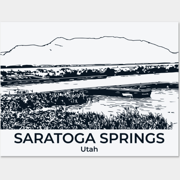 Saratoga Springs - Utah Wall Art by Lakeric