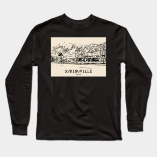 Springville - Utah Long Sleeve T-Shirt