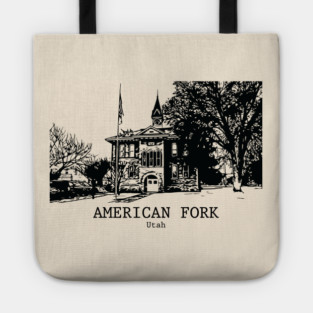 American Fork - Utah Tote