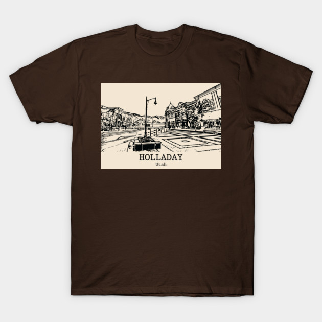 Holladay - Utah T-Shirt by Lakeric