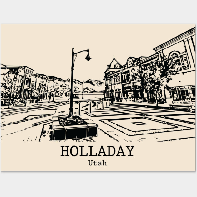 Holladay - Utah Wall Art by Lakeric