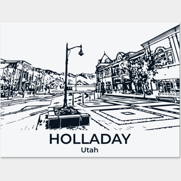 Holladay - Utah Wall Art by Lakeric