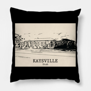 Kaysville - Utah Pillow