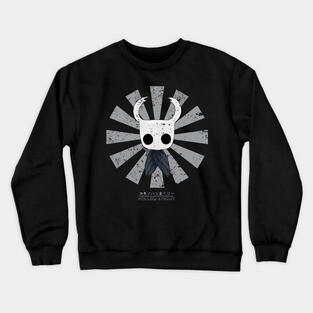 Hollow Knight Retro Japanese Crewneck Sweatshirt