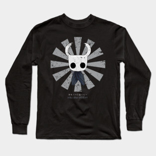 Hollow Knight Retro Japanese Long Sleeve T-Shirt