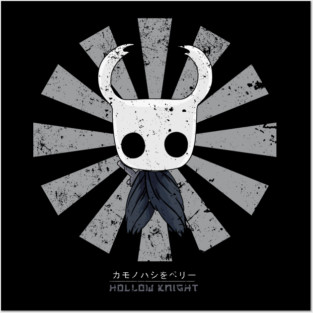 Hollow Knight Retro Japanese Posters and Art