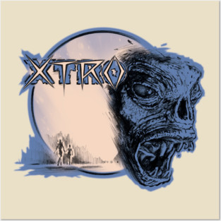 XTRO (cornflower) Posters and Art