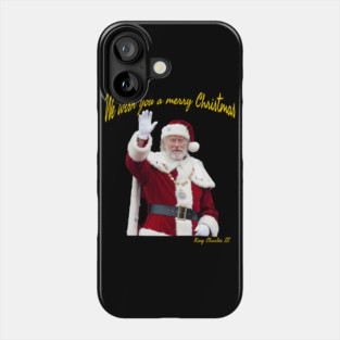 King Charles III Christmas Greeting Image Streetwear Phone Case