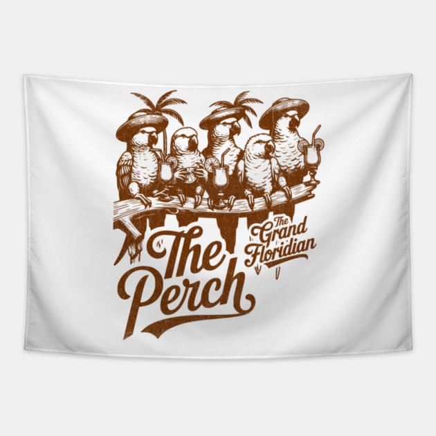 The Perch Birdcage Bar Grand Floridian Orlando Florida Tapestry by Joaddo