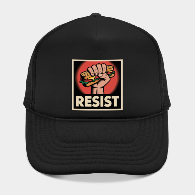 Sandwich Guy Resist – Funny Food Protest Meme by Creatifly Graphic Tees