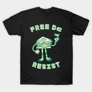Free DC Resist Sandwich Guy T-Shirt