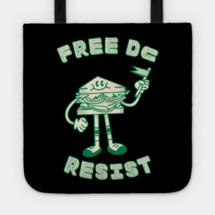 Free DC Resist Sandwich Guy Tote