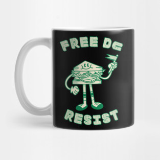 Free DC Resist Sandwich Guy Mug